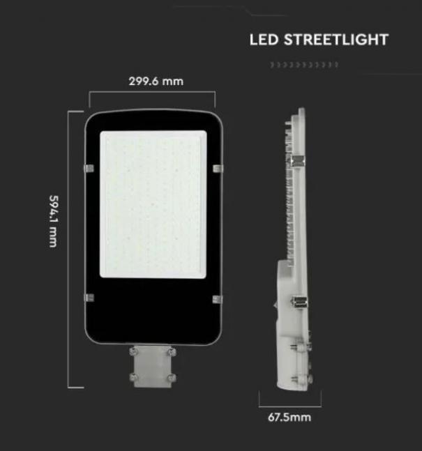 v-tac proiettore led v-tac 21531 vt-150st- chip samsung- 150w 4000k