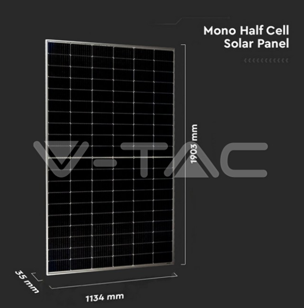 Pannello solare monocristallino V-tac 450W IP68 VT-450MH  -  11860 05