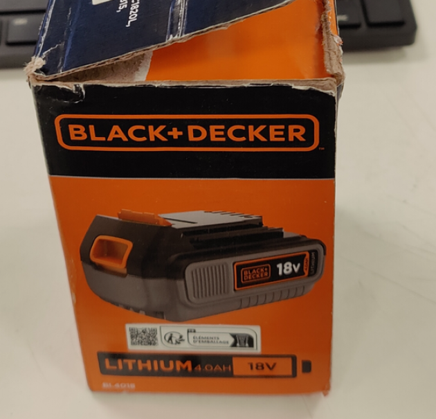 Batteria al litio Black & Decker 4Ah 18V - BL4018-XJ 05