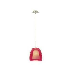 Sospensione fargo 1 x 60w e27 rosso 87489