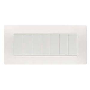 Flexa nea placca 7 posti colore bianco  11807.bn