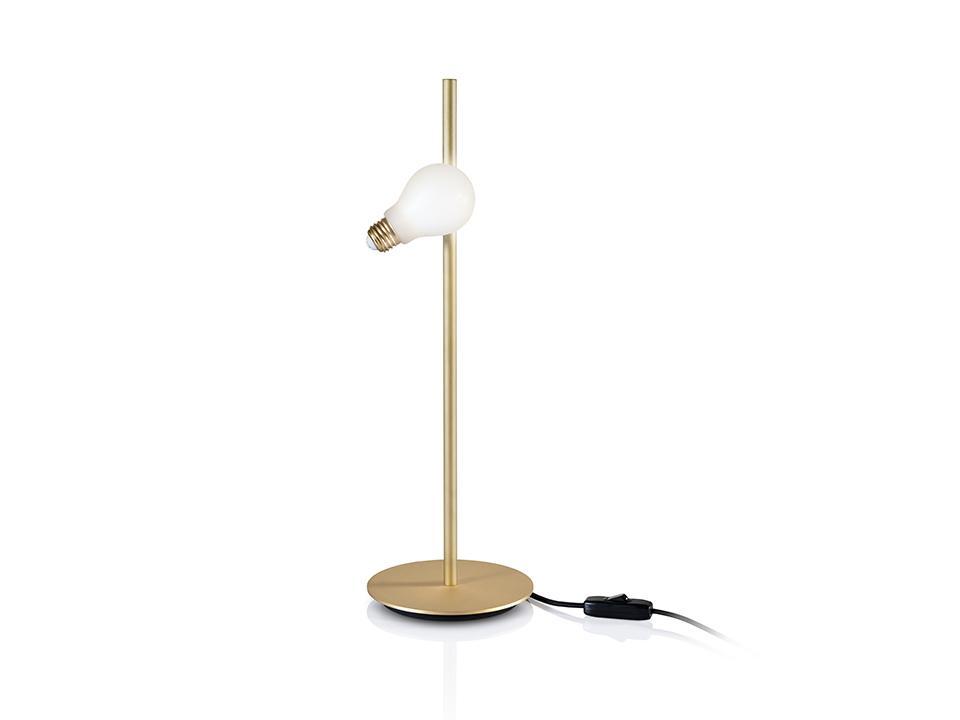 slamp lampada da tavolo slamp idea 5w - colore brass  idetm00brs00000000eu - foto 1