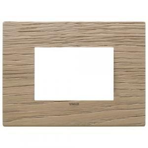 Eikon exe' placca 3 moduli colore rovere 22653.31