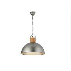 Italia delhi lampada a sospensione attacco grande e27 in metallo colore nickel anticato 303400167