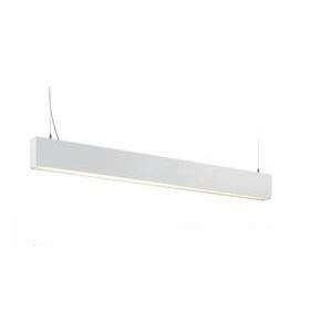 Karma sospensione led biemissione 64&#43;32w luce calda 3000k in alluminio colore bianco asu98440