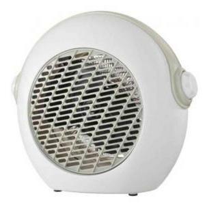 Stufa elettrica con termostato ambiente 1000/2000w bianco er023