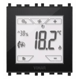 Termostato touch knx 2 moduli - con retroilluminazione a led 02952