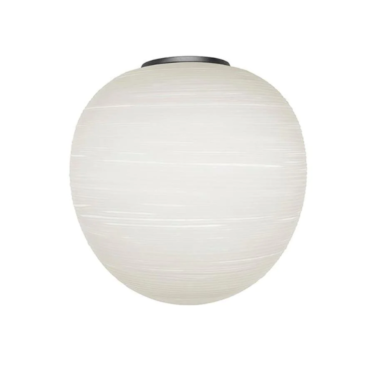 foscarini foscarini lampada da parete gem semi e27 grafite/bianco lampadina esclusa fn274005n-10 - foto 1