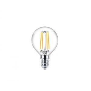 Incanto lampadina sfera led 6w a filamento zaffiro attacco piccolo e14 luce calda 2700k inh1g-061427