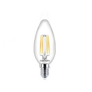 Incanto lampadina led 6w a candela attacco piccolo e14 luce calda 2700k inm1-061427