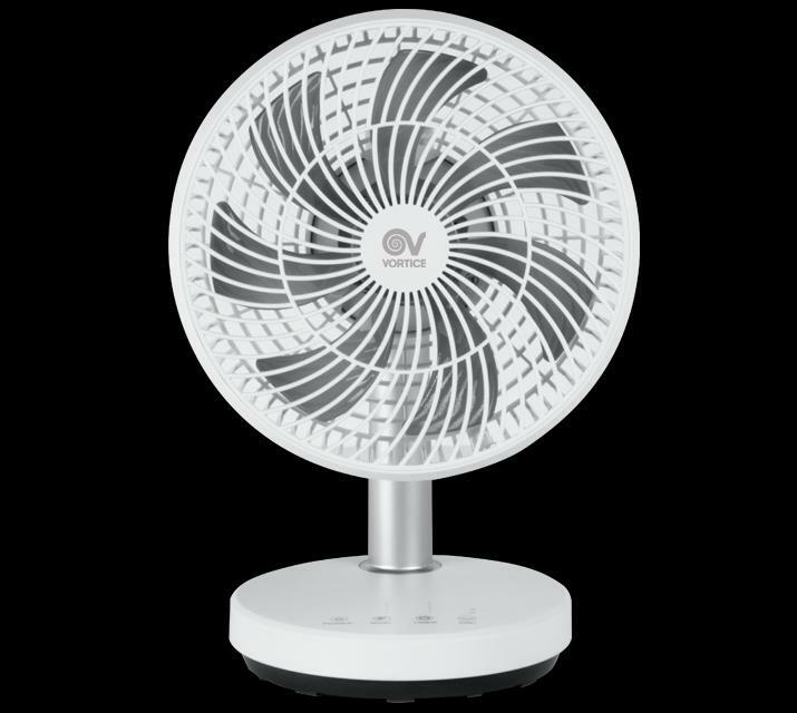 vortice vortice ventilatore oscillante da tavolo con presa usb nordik mio 0000061046 - foto 1