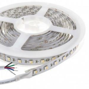 Striscia led rgb 4w 12v 3000-6400k compatibile con alexa e google home vt-5050 2628