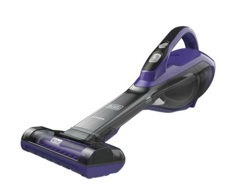 black & decker black & decker aspirabriciole portatile 18v 500ml batteria a litio dvj315jqw dva325jp07 - foto 1