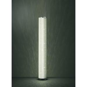 Tico piantana led cilindro tessuto bianco microforato effetto cielo stellato con telecomando multifunzione h. 103cm r42801001