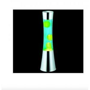 Lava lampada da tavolo curva verde r50551116