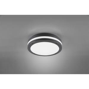 Kendal plafoniera led da esterno metacrilato nero d. 30 ip55 r62151142