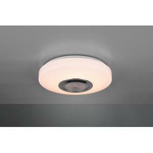 Maia plafoniera led con altoparlante bloutooth e telecomando multifunzione d.30cm r69021101