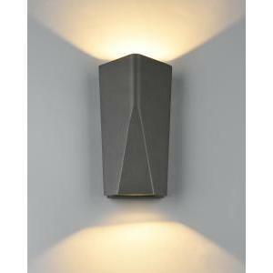 Tay applique ledchip osram  da esterno fusione di alluminio colore antracite bi-emissione h. 20cm ip65 226560242