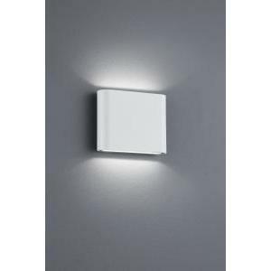 Thames ii applique da esterno led bi-emissione fusione alluminio bianco opaco ip54 l. 11,5cm 227560231