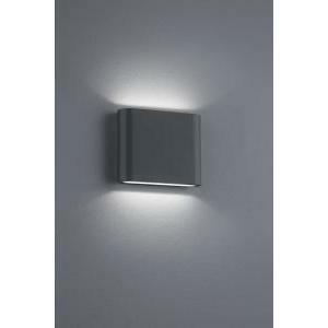 Thames ii applique da esterno led bi-emissione fusione alluminio antracite opaco ip54 l. 11,5cm 227560242