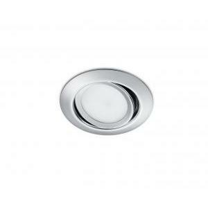 Rila faretto da incasso led rotondo orientabile cromato diam. 8,2cm 650310106