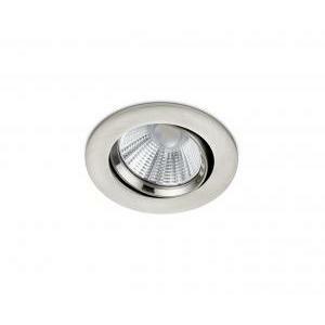 Pamir faretto da incasso led rotondo orientabile acciaio dimmerabile ip23 diam.8,5cm 650510107