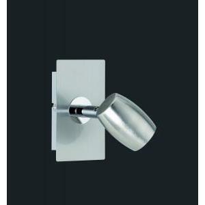 Michael spot 1 luce acciaio satinato attacco gu10 h. 12cm 803000107