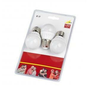 Lampadina led pallina blister 3 pezzi