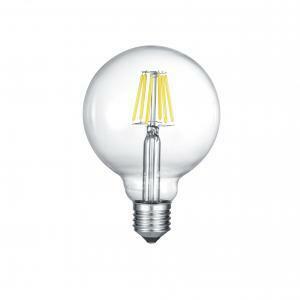 Lampadina led wire globo trasparente