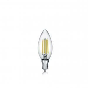 Kerze lampadina led wire oliva trasparente