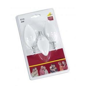 Lampadina led oliva blister 3 pezzi