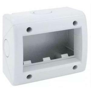 Contenitore autoportante  3 moduli ip40 grigio - 45q43