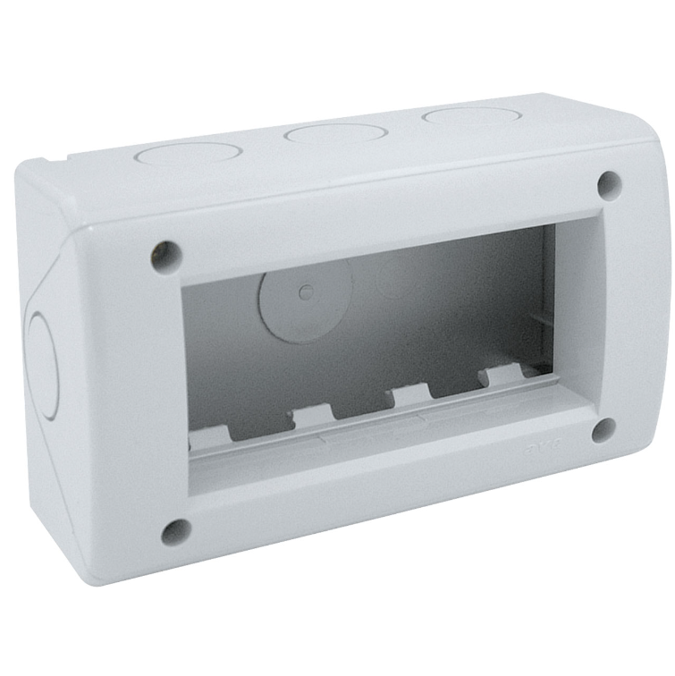 Contenitore autoportante Ave 4 moduli IP40 grigio - 45Q44 01