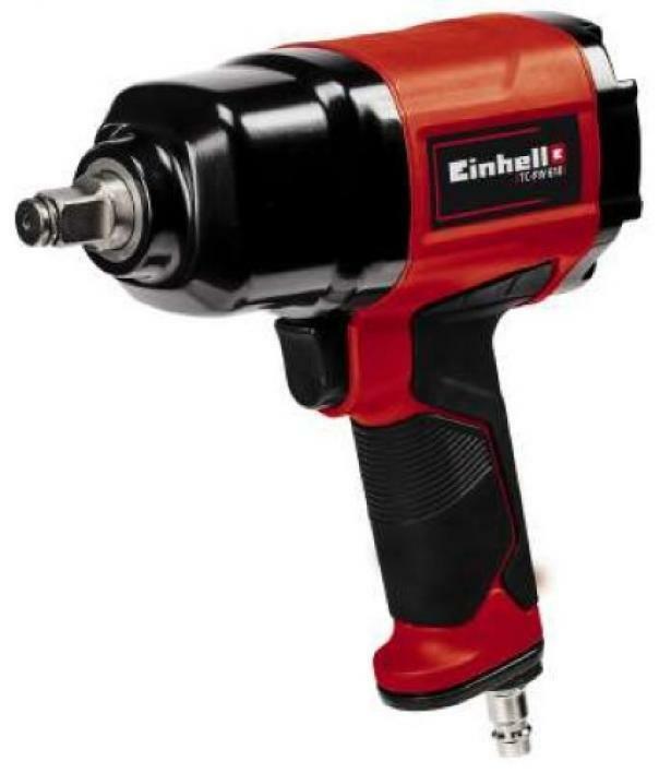 einhell einhell italia avvitatore a impulsi pneumatico 610 nm con impugnatura gommata antiscivolo 4138960 - foto 1