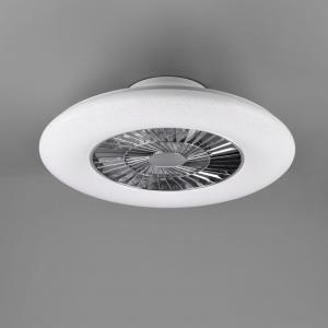 Italia visby ventilatore/plafoniera led dimmerabile d66 3000lm r62402106