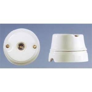 Presa coax tv femmina porcellana colore bianco 00240