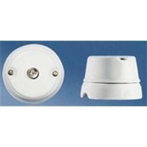 Presa coax maschio tv porcellana colore bianco 00241