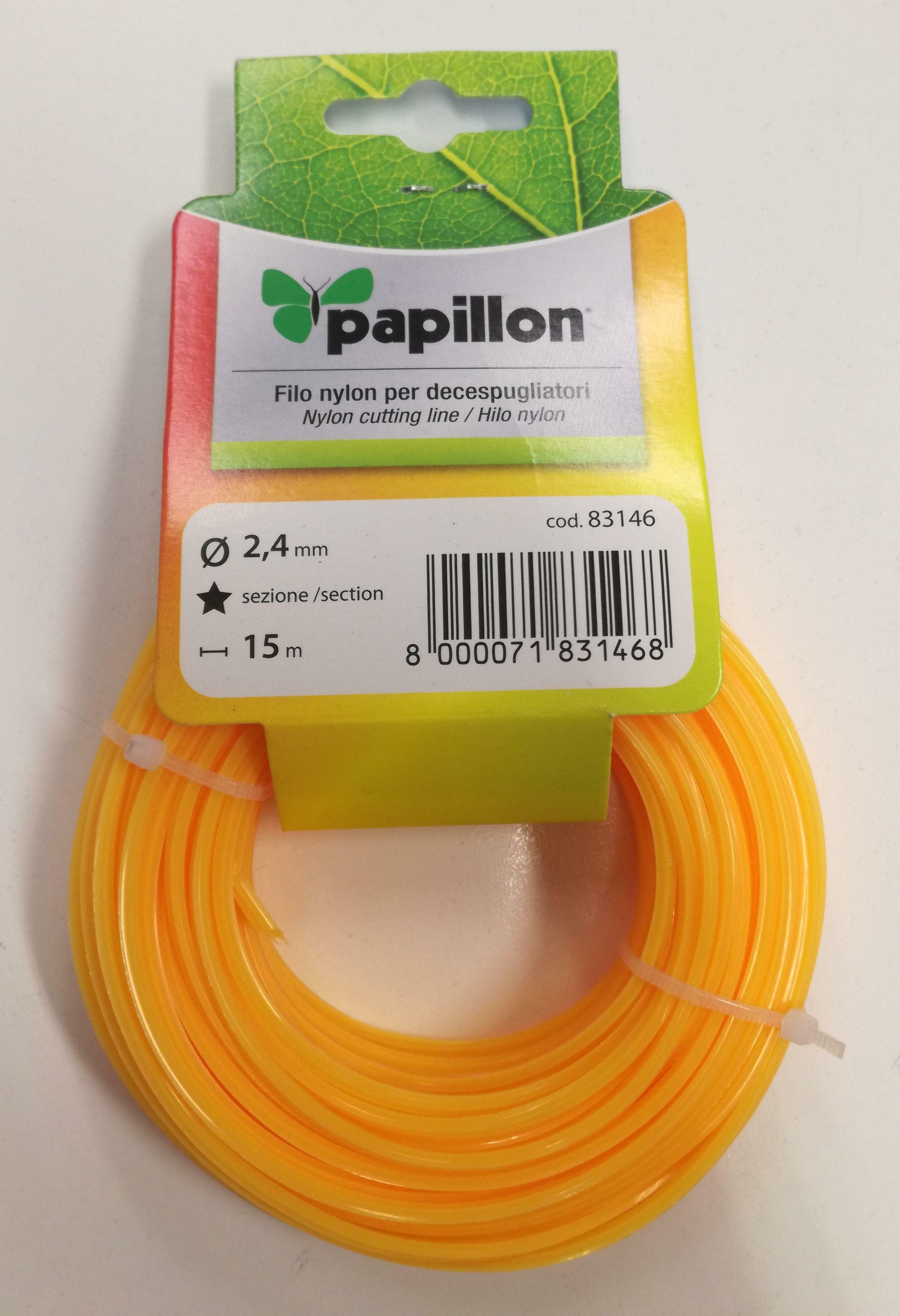 papillon filo nylon 2,4x15 quadro 83146 u020207140 - foto 1