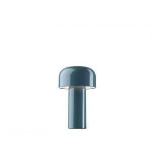 Lampada da tavolo led bellhop ricaricabile grey blue f1060014