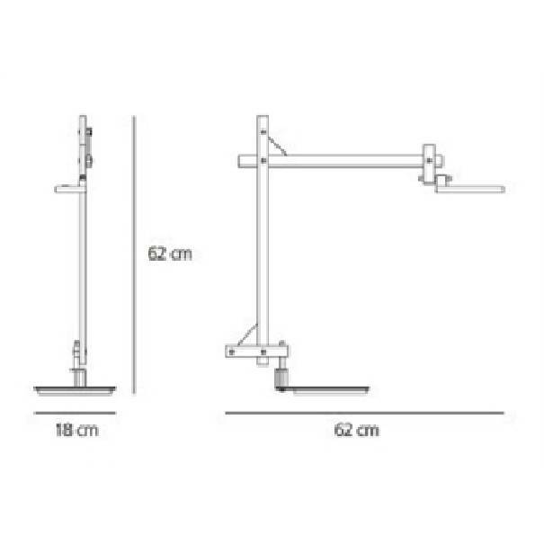 artemide artemide solo corpo lampada led lotek 7w luce calda 1736010a - foto 2