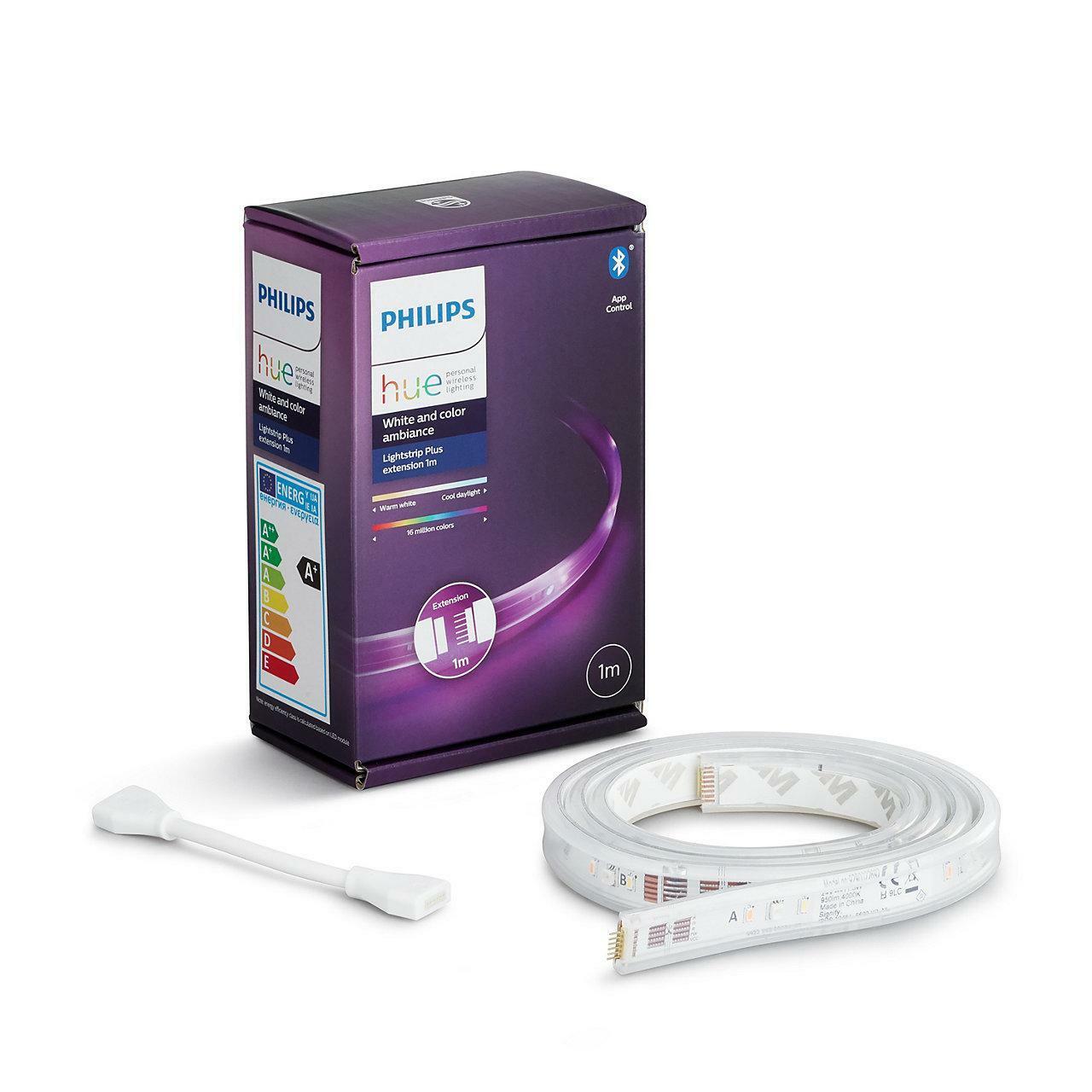 philips hue philips hue lightstrip plus 1 metro estensione 9290022692 929002269201 7190255ph 70344800 - foto 1