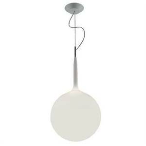 Sospensione sfera castore diametro 42 cm. attacco e27 150w colore bianco 1051010a