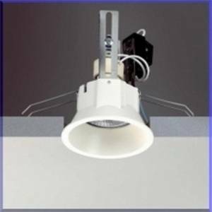 Faretto tappo luce arretrata 230v colore bianco attacco gu10 6329.01