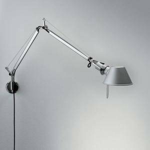 Lampada tolomeo solo corpo tavolo mini incandescente colore nera a005940