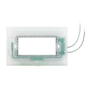 Supporto luminoso axolute 4 moduli ha4704x