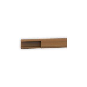 Minicanale con coperchio  2 m 30x18/2 mm legno chiaro - k1831.52