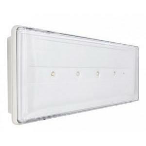 Plafoniera stile+ led emergenza 18w 19501