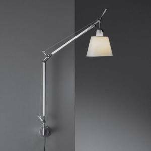 Tolomeo basculante parete con diffusore colore pergamena 0947010a