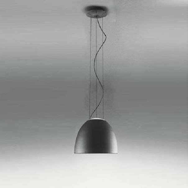 artemide artemide sospensione mini nur alogena colore grigio antracite a244000 - foto 1