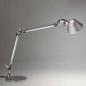 Lampada tolomeo mini tavolo led 10w alluminio solo corpo a005600